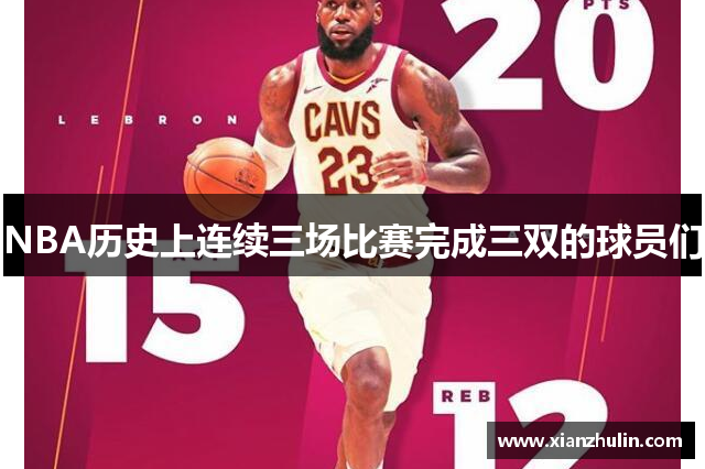 NBA历史上连续三场比赛完成三双的球员们